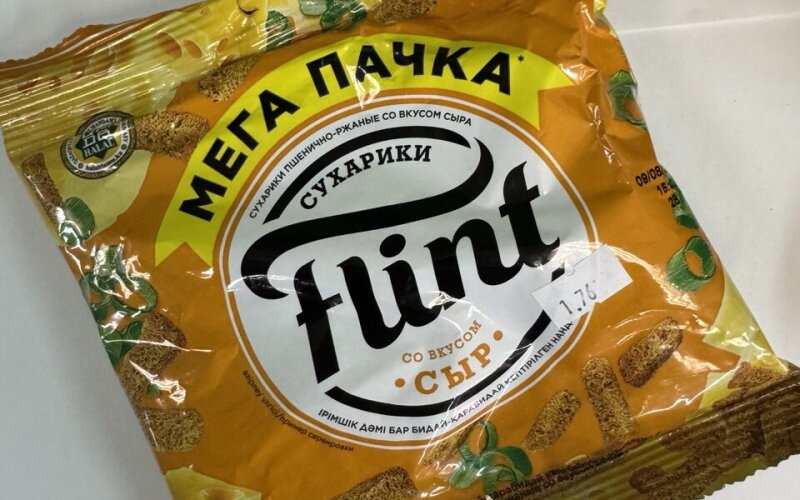 Сухарики «Flint» со вкусом сыра