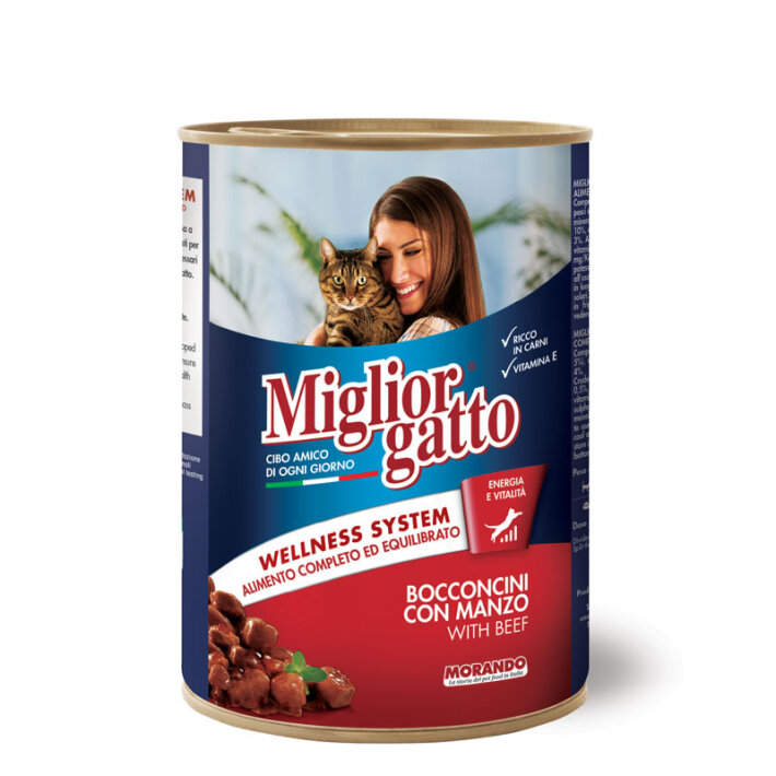 Miglior Gatto (говядина), 405 гр*4 шт