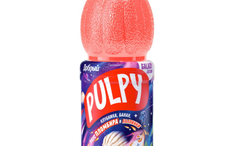 Напиток сокосодержащий «Добрый Pulpy» Пломбир, 0,45л