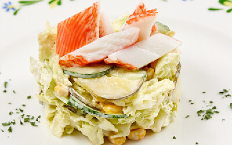 Салат «Снежный краб»