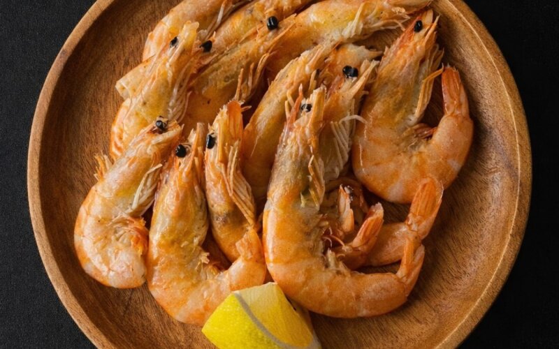 Креветки отварные