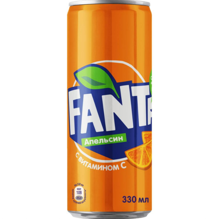 Напиток газированный «Fanta» ж/б