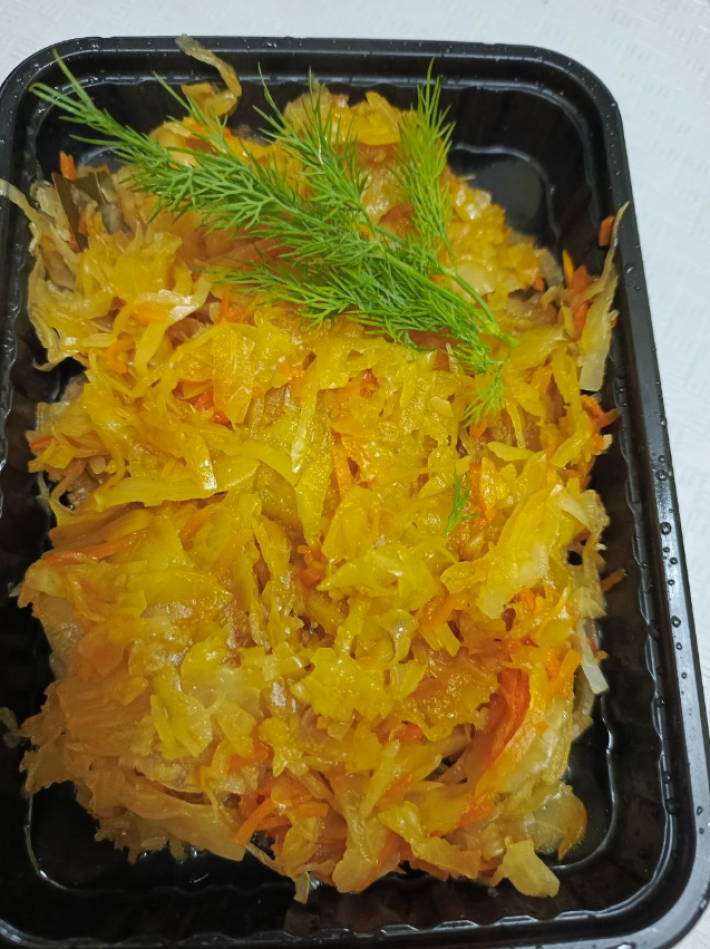 Капуста тушеная
