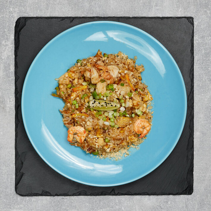 Wok «Рис с креветками по-азиатски»