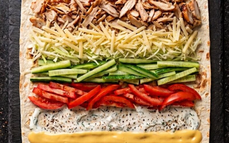 Шаурма «Сырная»