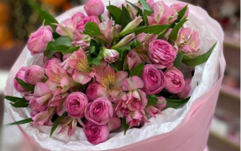 Розовый микс