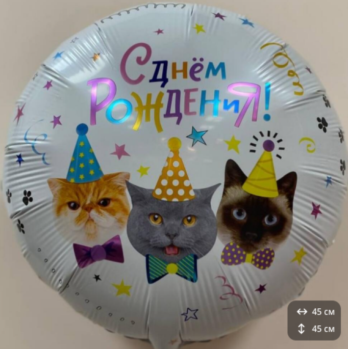 Шар «С днём рождения 2»