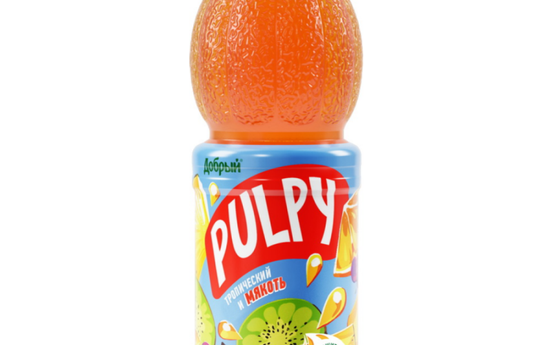 Напиток сокосодержащий «Добрый Pulpy» Вишня, 0,45л