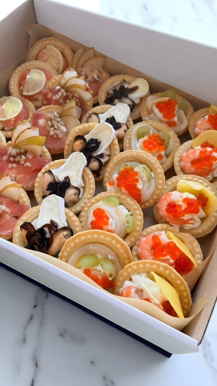 Бокс Морской Бриз с тарталетками