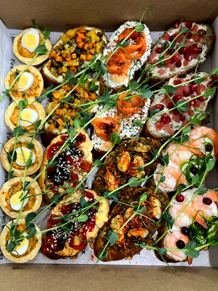 Бокс  Итальянский с брускеттами