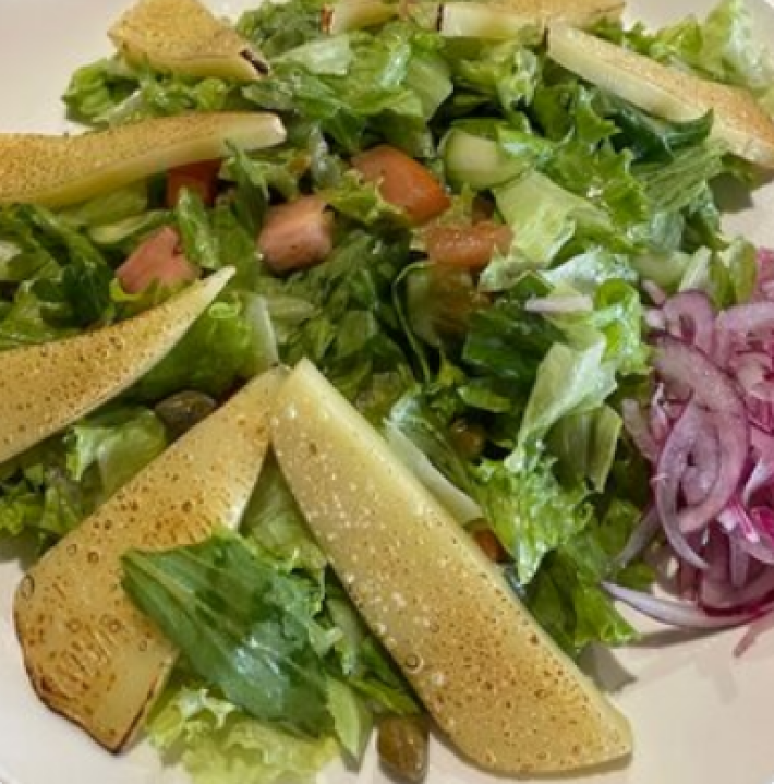 Салат «Овощной» с жареным сыром