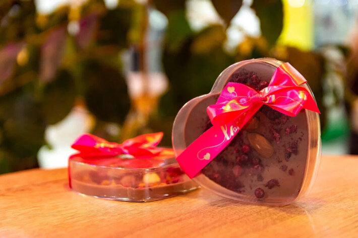 Шоколад молочный «Сердце»