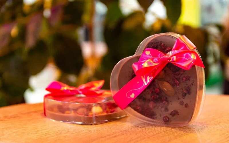 Шоколад молочный «Сердце»