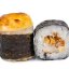 Запечённый ролл Классика с курицей и криспи