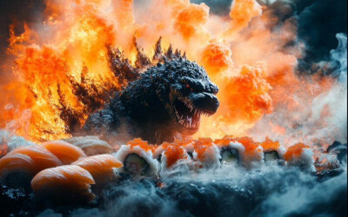 Суши-сет Годзилла