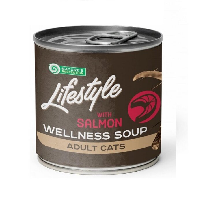 Суп для котов Lifestyle Sterilized с лососем, 140 мл*6 шт