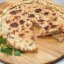 Пирог со свининой, курицей и осетинским сыром