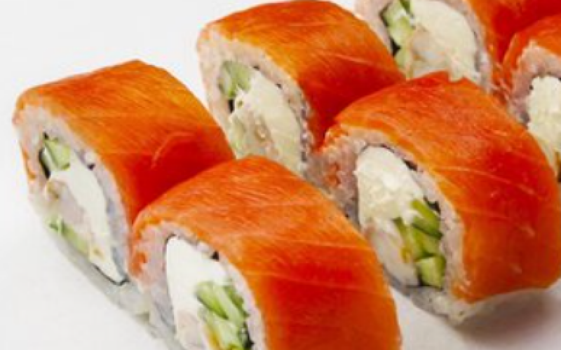 Ролл «Филадельфия с креветкой»