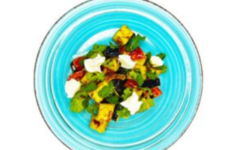 Салат «Хрустящий баклажан»