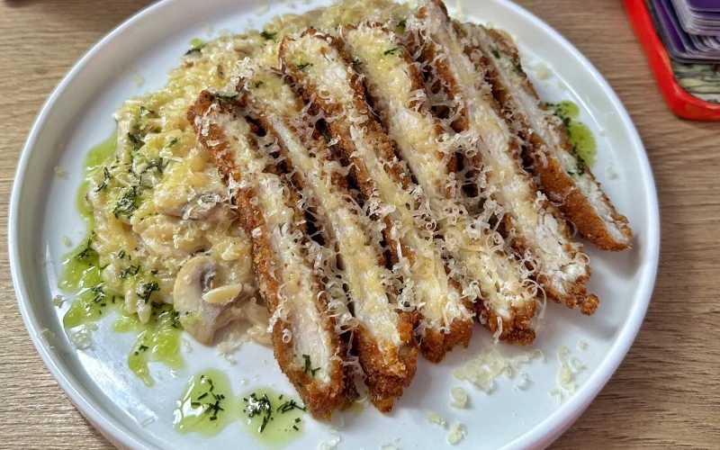 Орзотто с курицей