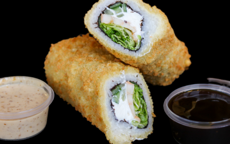 Шаурма ролл с курицей