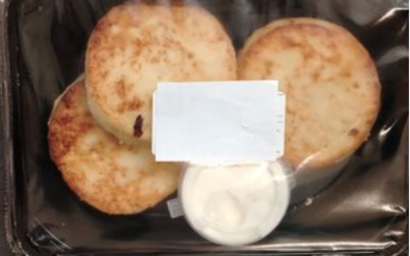 Сырники со сметаной