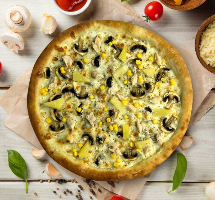 Гавайская с курицей