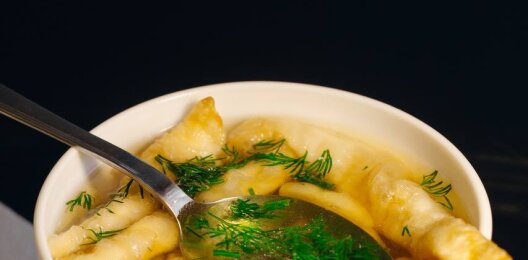 Суп с курицей и лапшой