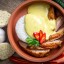 Курица с рисом под сливочным соусом карри