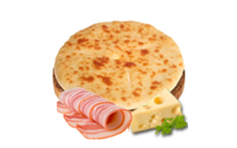 ЗАКРЫТЫЙ ПИРОГ С СЫРОМ И ВЕТЧИНОЙ