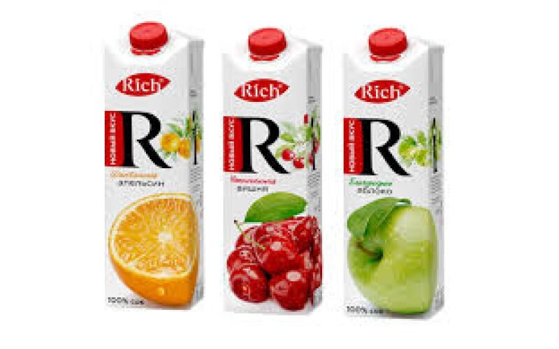 СОК RICH В АССОРТИМЕНТЕ