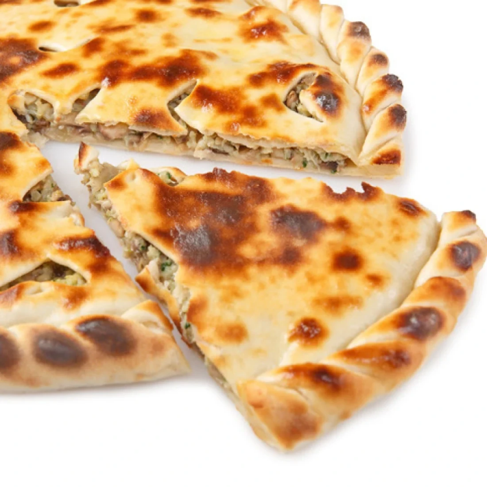 ЗАКРЫТЫЙ ПИРОГ С КУРИЦЕЙ И ГРИБАМИ