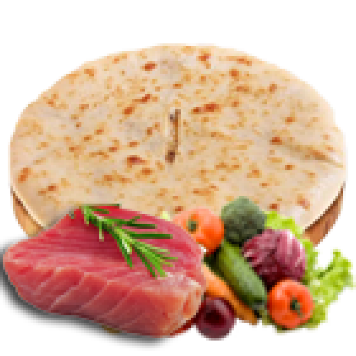 ЗАКРЫТЫЙ ПИРОГ С ТУНЦОМ И ОВОЩАМИ