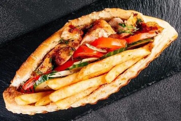 Гирос с курицей