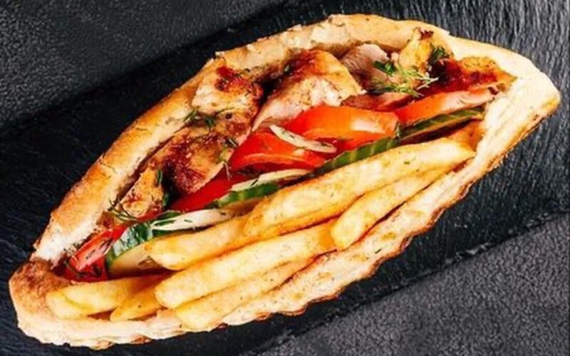 Гирос с курицей