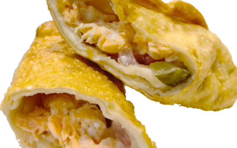 Чебушаурма с красной рыбой
