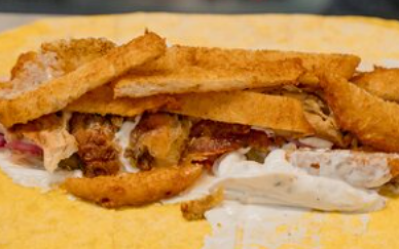 Шаурма «Белорусская с драниками»
