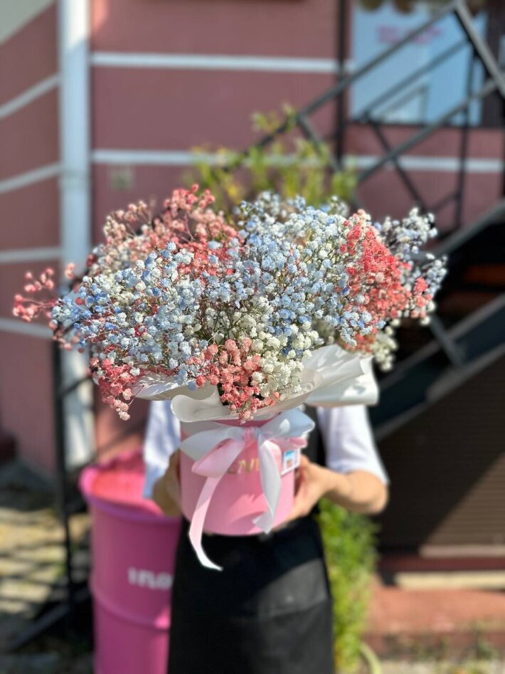 Бокс с гипсофилой Standart