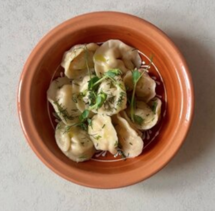 Пельмени со свининой и курицей