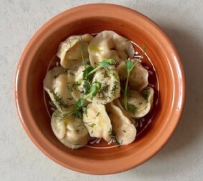Пельмени с курицей