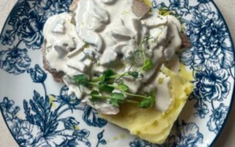 Буженина с картофельным пюре
