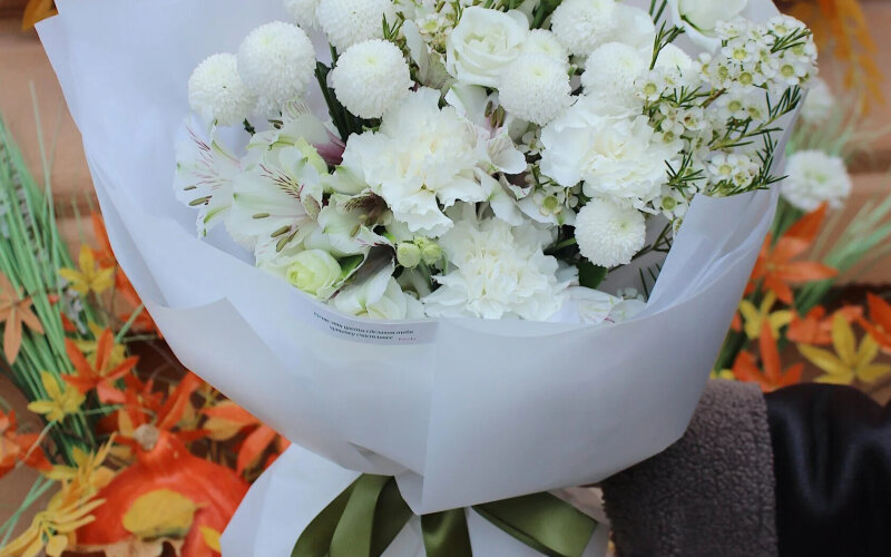 Букет «Totally white» S