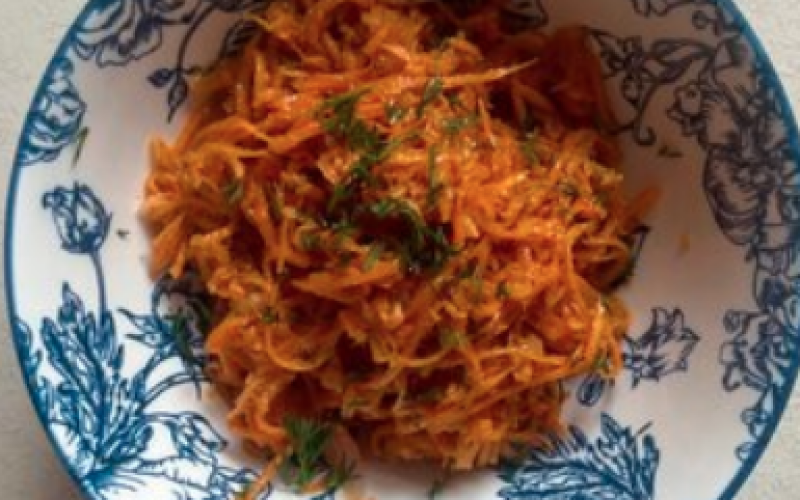 Морковь по-корейски