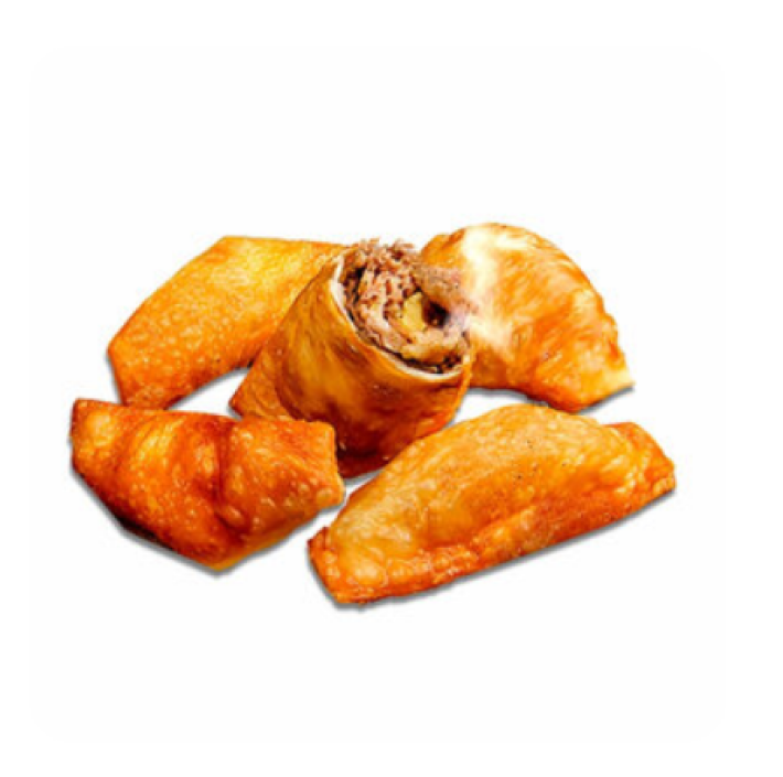 Мини-чебуреки с говядиной и свининой