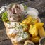 Сельдь Голландская с картофельными, дольками