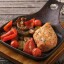 Куриная грудка с печеными овощами