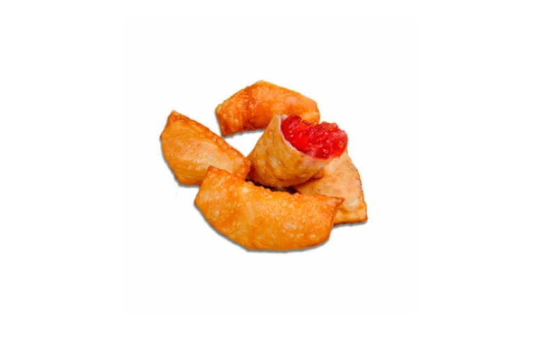 Мини-чебуреки с клубничным джемом