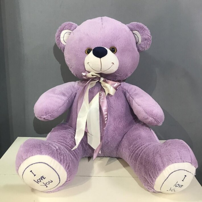 Игрушка «Медведь фиолетовый»