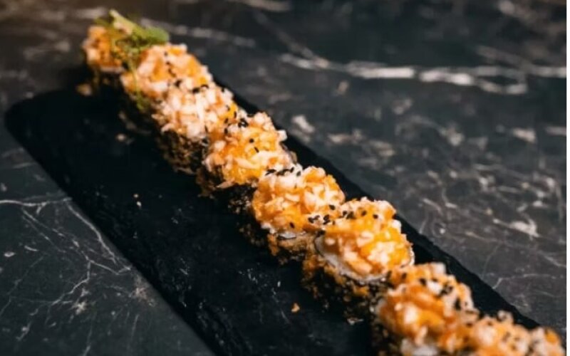 Ролл темпура «Тар-тар» с креветкой