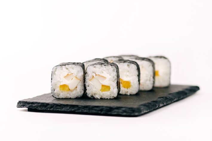 Маки с крабом